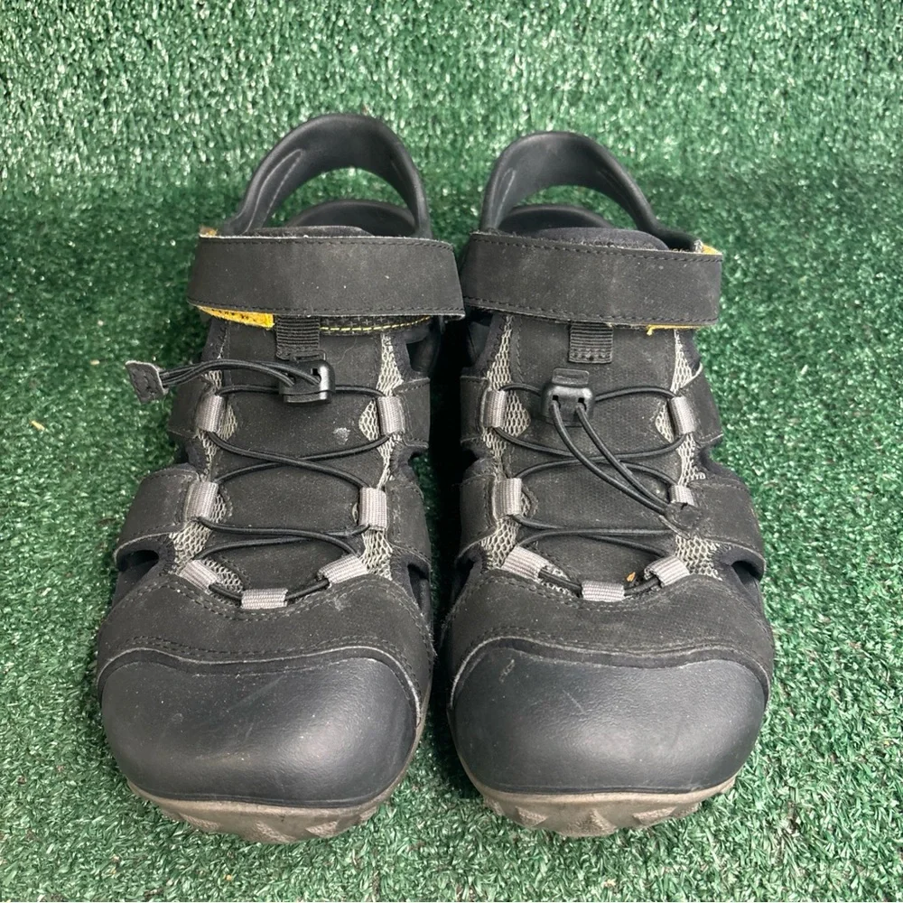 Teva Sandals‎ Mens 9 Flintwood Hiking Slip On Black Comfort Low Top SN 1118941